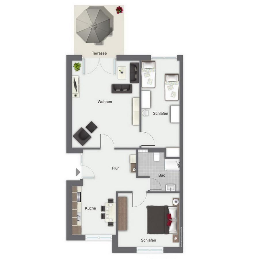 Suennslag Wohnung 087 ボルテンハーゲン エクステリア 写真